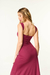 Vestido Midi Evasê com Babados - loja online