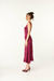 Vestido Midi Evasê com Babados - comprar online