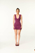 Vestido Curto Decotado com Short Embutido