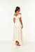 Vestido Midi com Busto Transpassado - loja online