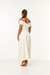 Vestido Midi com Busto Transpassado - Zaleski