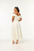 Vestido Midi com Busto Transpassado - loja online