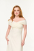Vestido Midi com Busto Transpassado - comprar online
