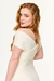 Vestido Midi com Busto Transpassado - loja online
