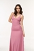 Vestido Longo de Alças Finas - Zaleski