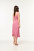 Vestido Midi Evasê com Babados - comprar online