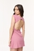 Vestido Curto de Manga Japonesa com Short - loja online