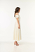 Vestido Midi com Busto Transpassado - Zaleski