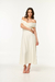 Vestido Midi com Busto Transpassado - comprar online