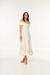 Vestido Midi com Busto Transpassado