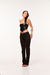 Tube Top de Paetê com Trançado nas Costas