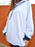 Maxi buzo Blanco liso algodón - comprar online