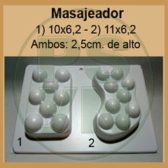 Molde de Plástico "Masajeador"