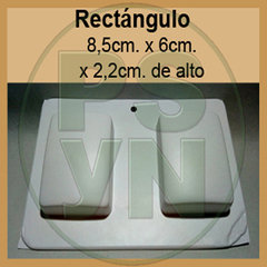 Molde de Plástico "Rectangular"