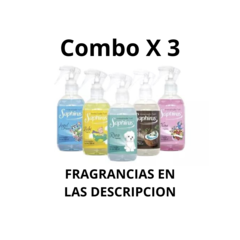 Textiles Saphirus 250cc X 3u Varias Fragancias