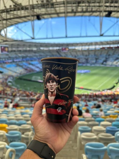 Copo Uma Vida Rubro Negra ZICO na internet