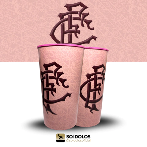 Copo Oficial Fluminense – Outubro Rosa 2025