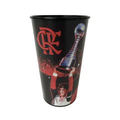 Copo Flamengo Zico Caricatura Preto - UN - comprar online