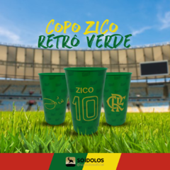 Copo Zico Retrô Verde - un - comprar online