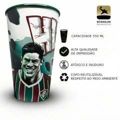 Copo Fluminense Hulk 550ml Licenciado Oficial Só Ídolos Pronta Entrega - comprar online