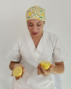 Cofia Limones Blanco | Cook en internet