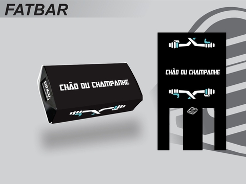 Espuma De Guidão Motivação MX Chão ou Champanhe Fat Bar