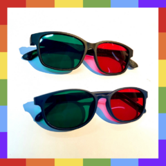 Gafas rojo/verde en internet