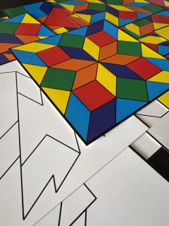 Juego de bloques simil Parquetry - Ver.vision