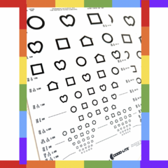 Optotipo Pediatrico - comprar online