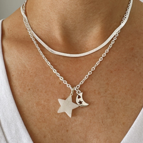 Collar Vega (cuarzo blanco)