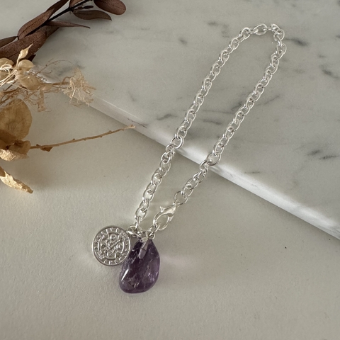 Pulsera San Benito amatista