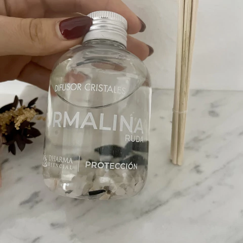 Difusor Turmalina y Ruda con cristales - comprar online