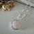 Collar Mensajes (cuarzo rosa) - comprar online