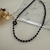 Collar Black ojito