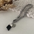 Pulsera Ojito Turmalina (acero qirurgico)