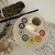 Plato Porta sahumo o vela Lunar chakras - comprar online