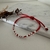 Pulsera Carmen red (plata 925)