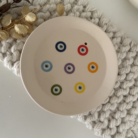Platito ceramica Chakras (solo)