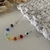Pulsera hilo 7 chakras ojito