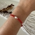 Pulsera Love red (plata 925) - comprar online