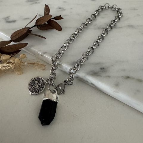 Pulsera San Benito turmalina - comprar online