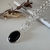 Collar Valentina (Agata negra) - comprar online