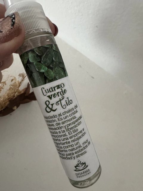 Rocio aurico Cuarzo verde y tilo - comprar online