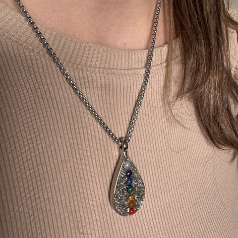 Collar chakras Pirita - comprar online