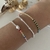 Pulsera 7 chakras cristales (plata 925) - comprar online