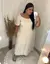 Vestido Linho Plus Size Fabiana - Plus Size Bella Bia