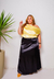 SAIA DE CETIM - Plus Size Bella Bia