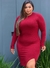 VESTIDO PLUS SIZE MANGA LONGA CAMILA - loja online