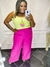 PANTALONA LINHÃO LARA PINK - Plus Size Bella Bia