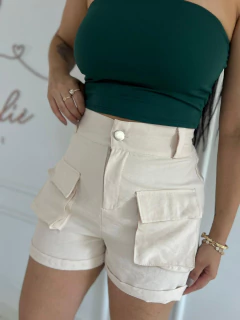 Shorts Alfaiataria Cargo
